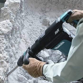 Makita HM1111C 17 lb. AVT® Demolition Hammer, accepts SDS